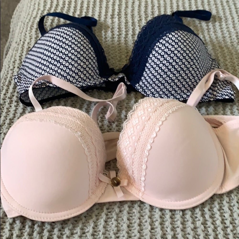 Two beautiful Laura Ashley bras